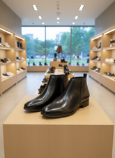 H-M ZIP MODEL CHELSEA BOOTS